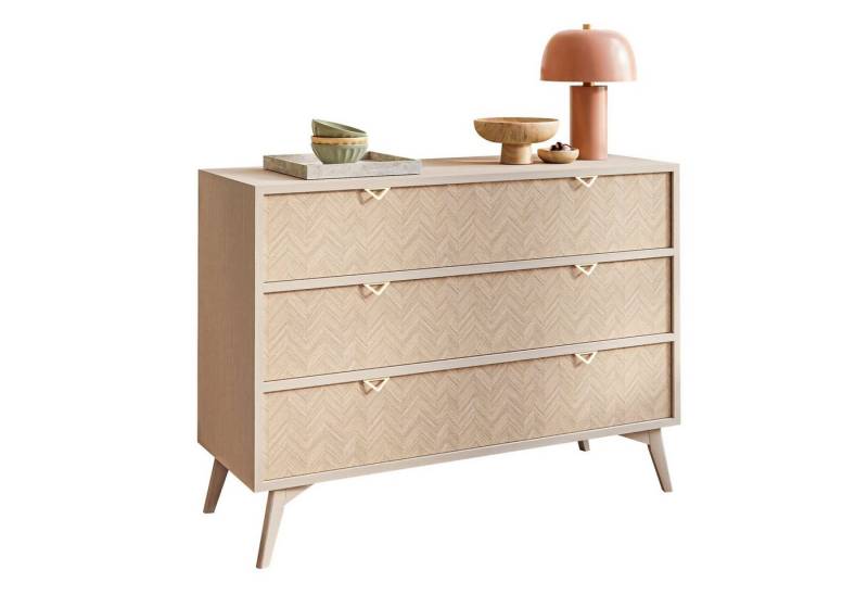 Lookway Kommode ALOE KSZ106 mit drei Schublade, Breite: 106 cm von Lookway