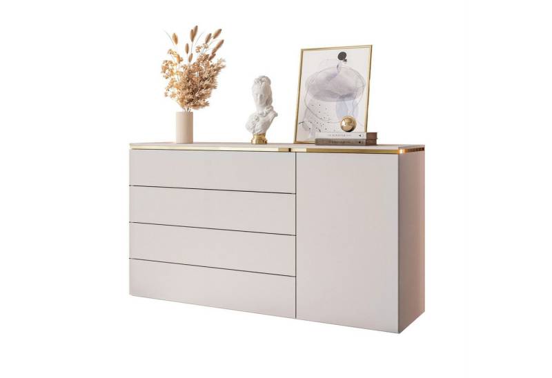 Lookway Kommode AURORA 4S1D Anrichte in KASCHMIR Schubladenschrank von Lookway