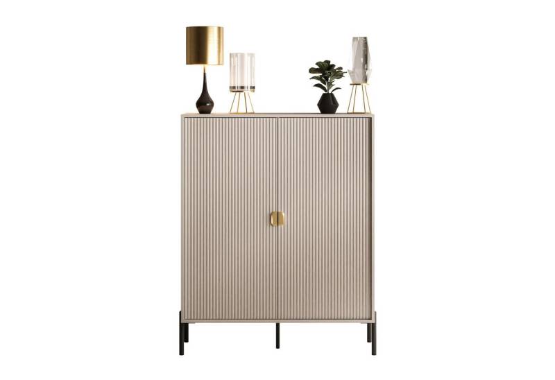 Lookway Kommode DALIA 2D mit Riffel-Front, Breite: 104 cm von Lookway