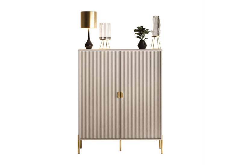 Lookway Kommode DALIA 2D mit Riffel-Front, Breite: 104 cm von Lookway