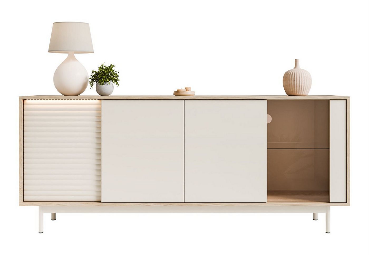 Lookway Kommode FLORENCE 3D1W mit LED-Beleuchtung Lookway Kommode FLORENCE 3D1W mit LED-Beleuchtung von Lookway