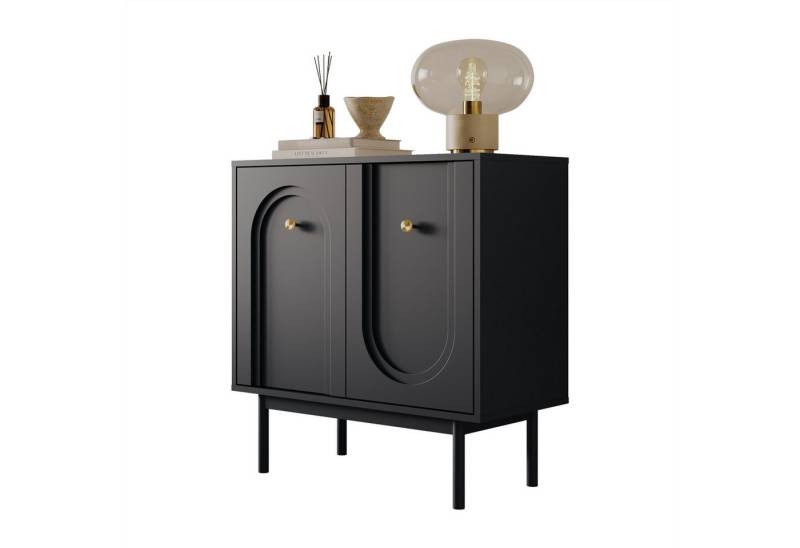 Lookway Kommode LIBERTY 2D auf holzbeinen von Lookway