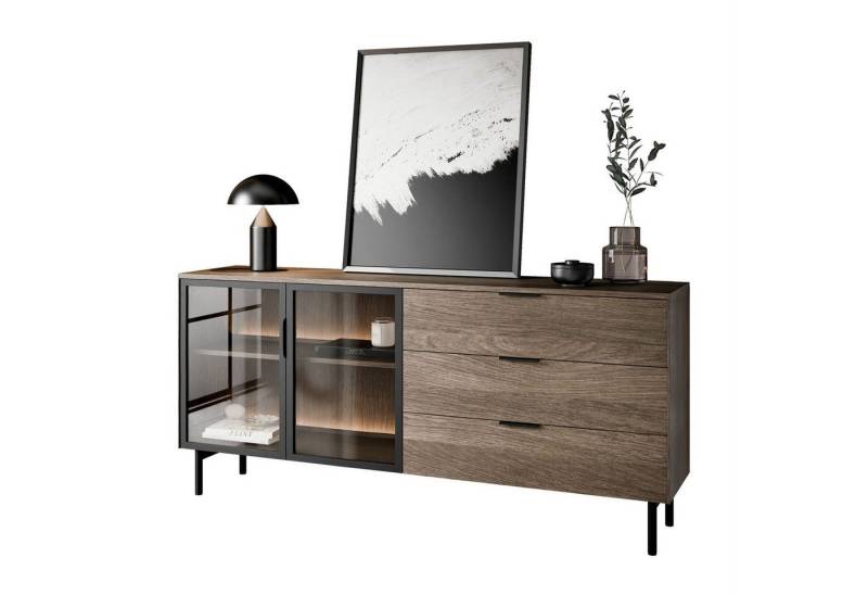 Lookway Kommode LINEA LOFT mit LED-Beleuchtung von Lookway