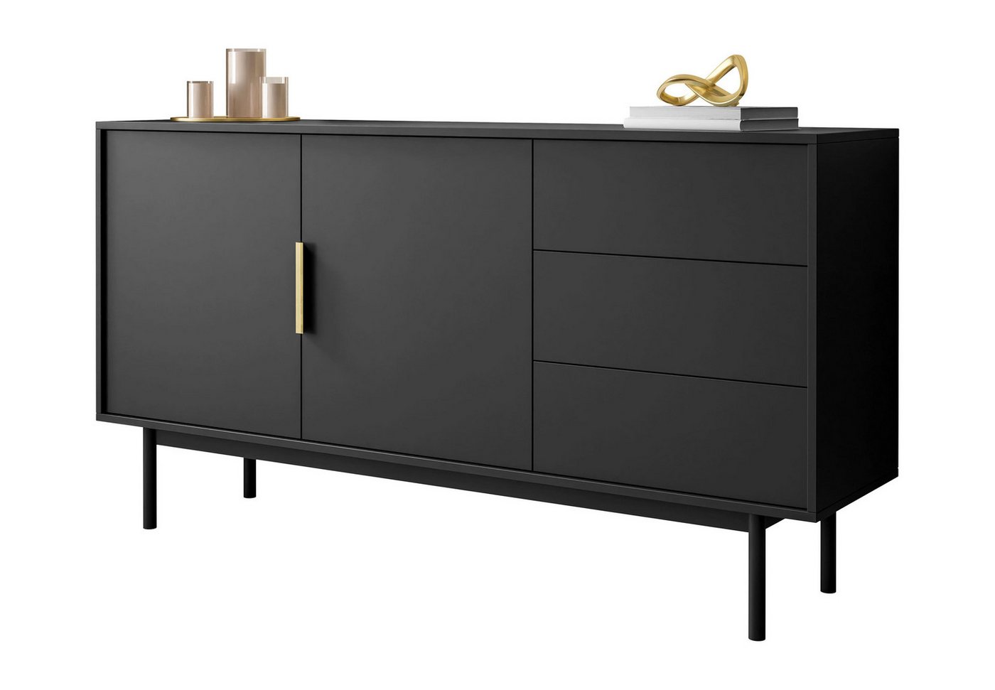 Lookway Kommode MIRACLE 2D3S Zweitürige Kommode mit Schubladen Lookway Kommode MIRACLE 2D3S Zweitürige Kommode mit Schubladen von Lookway