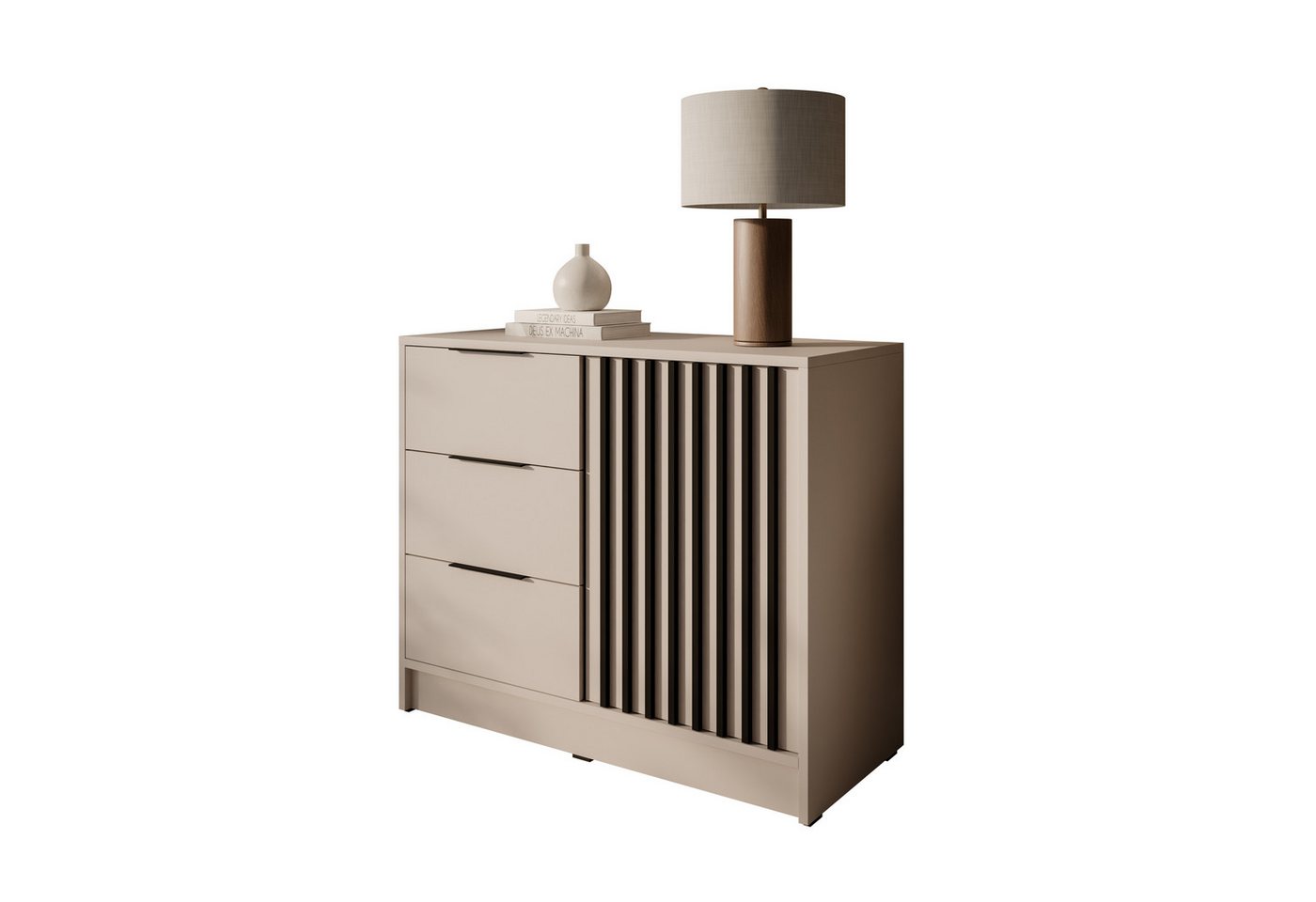 Lookway Kommode NELA 2D moderne Lamellenkommode mit Schubladen Lookway Kommode NELA 2D moderne Lamellenkommode mit Schubladen von Lookway