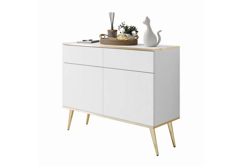 Lookway Kommode OXFORD KSZ107 Zweiflügelige Kommode mit Schubladen Lookway Kommode OXFORD KSZ107 Zweiflügelige Kommode mit Schubladen von Lookway