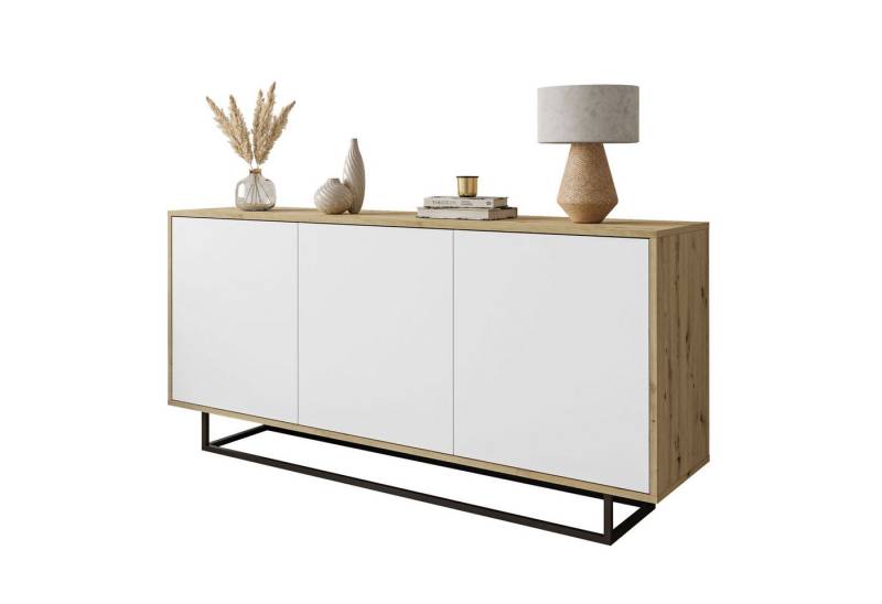 Lookway Kommode SANAYI LOFT mit Metallgestell, Breite: 156 cm von Lookway