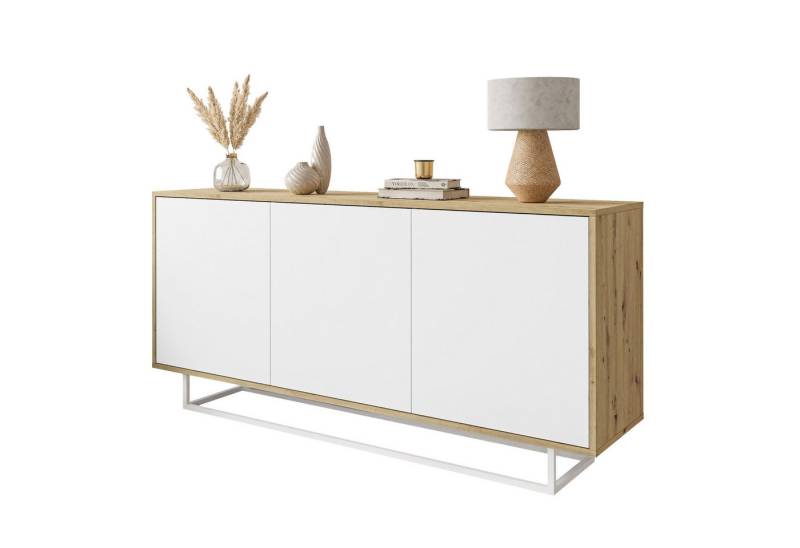 Lookway Kommode SANAYI LOFT mit Metallgestell, Breite: 156 cm von Lookway