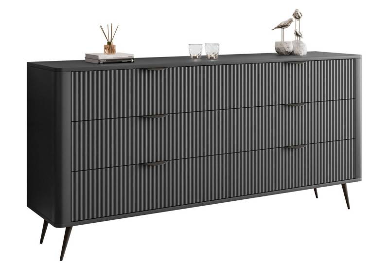 Lookway Kommode SCARLETT 6S mit Schubladen und Metallgriffe, Breite: 163 cm Lookway Kommode SCARLETT 6S mit Schubladen und Metallgriffe, Breite: 163 cm von Lookway