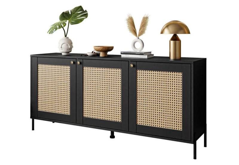 Lookway Kommode VIENNA 3D mit Wiener Geflechtimitation und drei Türen Lookway Kommode VIENNA 3D mit Wiener Geflechtimitation und drei Türen von Lookway