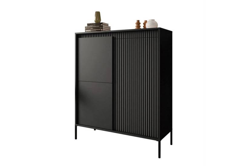 Lookway Kommode YASUMI 3D Kommode mit 3 Türen (1x Kommode), Breite: 103,5 cm von Lookway