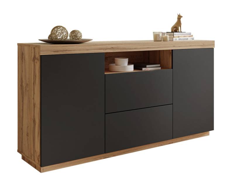 Lookway Kommode YOSHI auf Sockel und Schublade im Industrial Design, Breite: 164 cm Lookway Kommode YOSHI auf Sockel und Schublade im Industrial Design, Breite: 164 cm von Lookway