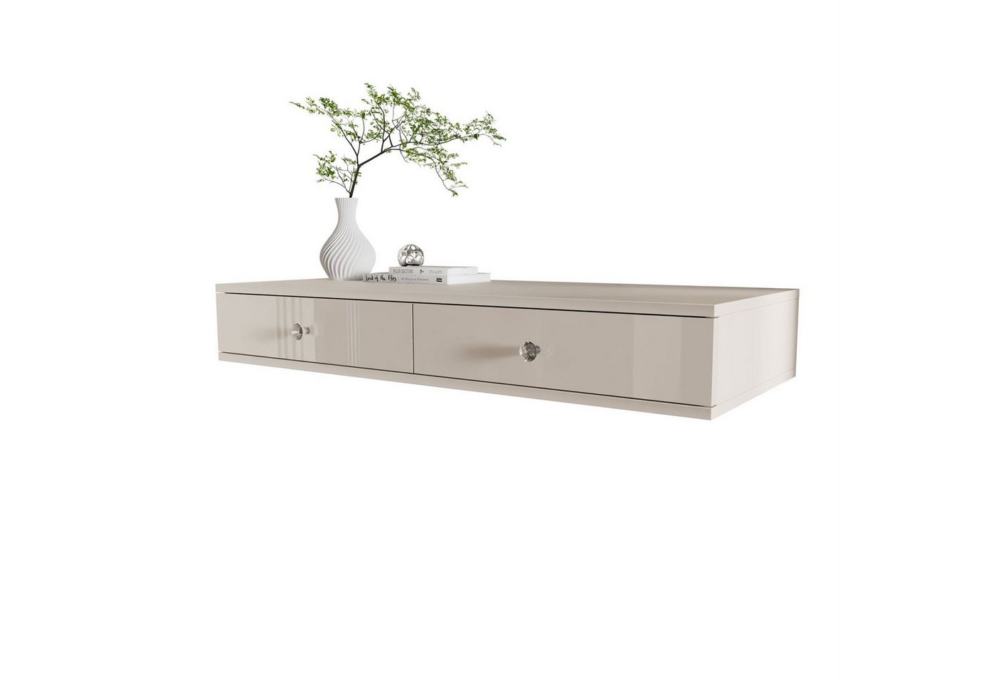 Lookway Konsolentisch BLANCO GLAMOUR in Kaschmir – Elegante Wandkonsole für modernes Wohnen (1x Konsole), Breite: 100 cm von Lookway