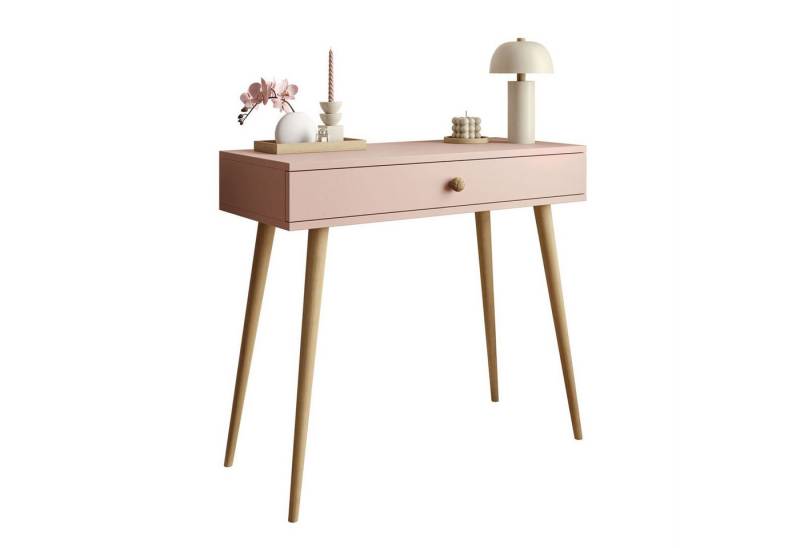 Lookway Konsolentisch HARMONY elegante Konsole im skandinavischen Stil mit Schublade (1x Konsole), Breite: 90 cm von Lookway