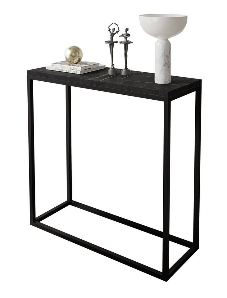 Lookway Konsolentisch MODERN GRIGIA – eleganter Tisch für Wohnzimmer und Flur (1x Konsole), Breite: 80/100 cm von Lookway