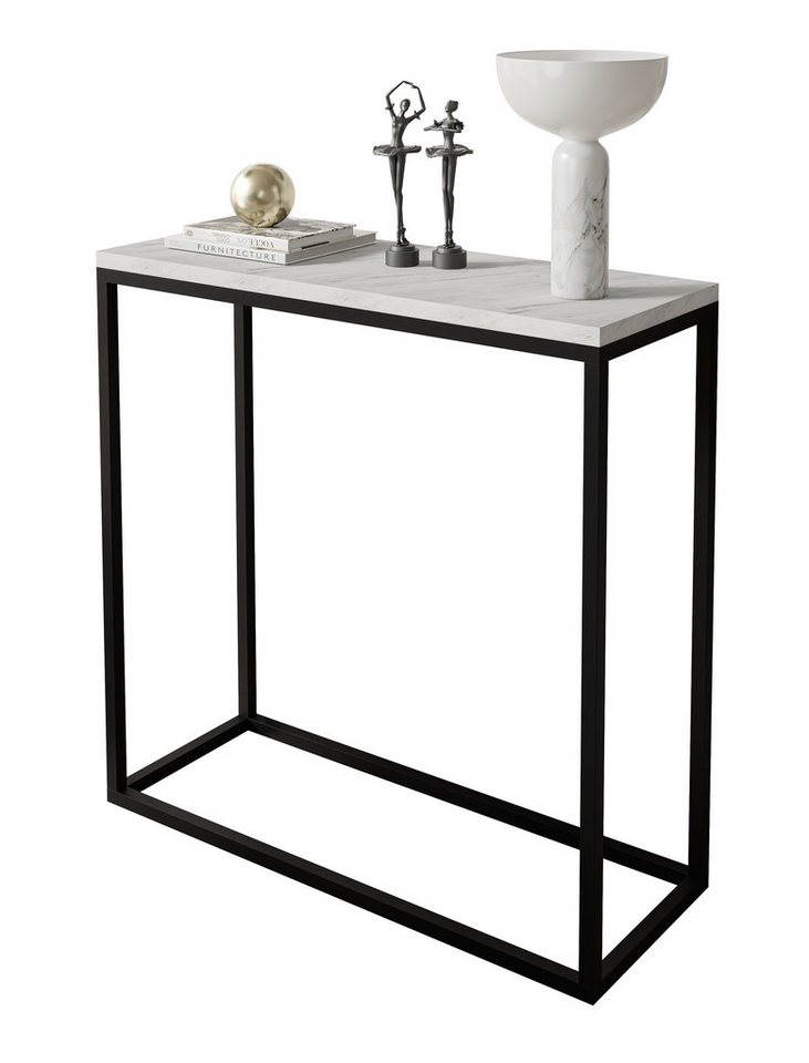 Lookway Konsolentisch MODERN LEVANTO – eleganter Tisch für Wohnzimmer und Flur (1x Konsole), Breite: 80/100 cm von Lookway