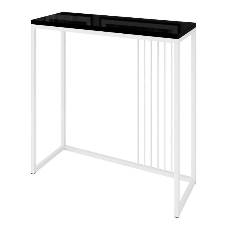 Lookway Konsolentisch PRIME, Beistelltisch mit Oberfläche aus Hochglanz, Breite 80/100 von Lookway