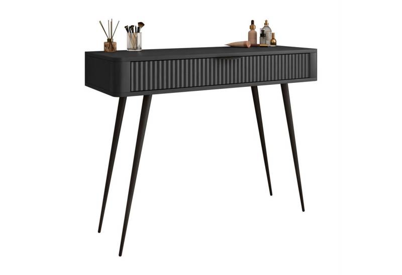 Lookway Konsolentisch SCARLETT mit Schublade und Metallfüße (1x Konsole), Breite: 100 cm von Lookway