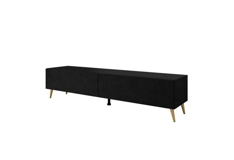 Lookway Lowboard COLETTE MATT TV-Schrank mit Füße und LED Beleuchtung von Lookway