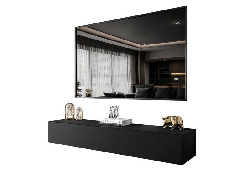 Lookway Lowboard COLETTE Matt 175 cm Hängeschrank mit LED Beleuchtung von Lookway