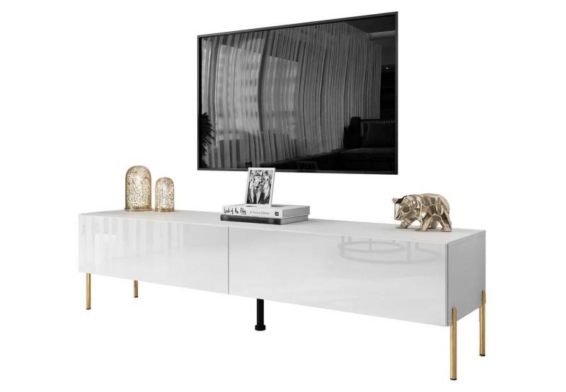 Lookway Lowboard COLETTE TV-Schrank mit Füße und LED Beleuchtung Lookway Lowboard COLETTE TV-Schrank mit Füße und LED Beleuchtung von Lookway