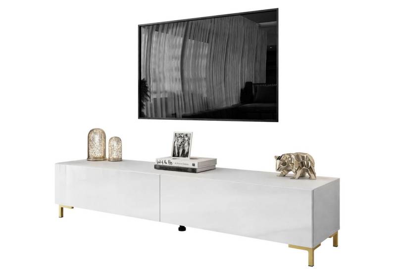 Lookway Lowboard COLETTE TV-Schrank mit Füße und LED Beleuchtung Lookway Lowboard COLETTE TV-Schrank mit Füße und LED Beleuchtung von Lookway