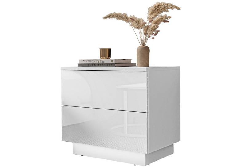 Lookway Nachttisch LINA mit Push-Open System Hochglanz LED Lookway Nachttisch LINA mit Push-Open System Hochglanz LED von Lookway