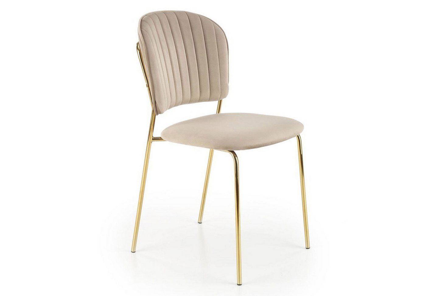Lookway Polsterstuhl GLORIA mit goldfarbenen Beinen Lookway Polsterstuhl GLORIA mit goldfarbenen Beinen von Lookway