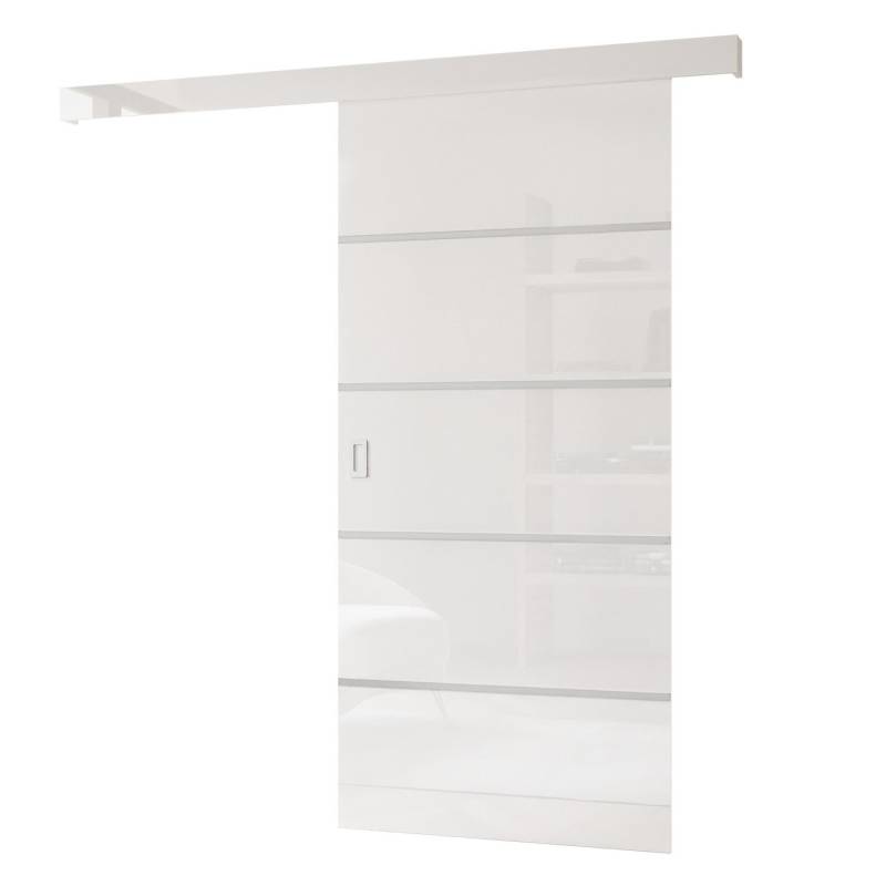 Lookway Schiebetür YORK GLOSSY II mit dekorativen Streifen Lookway Schiebetür YORK GLOSSY II mit dekorativen Streifen von Lookway