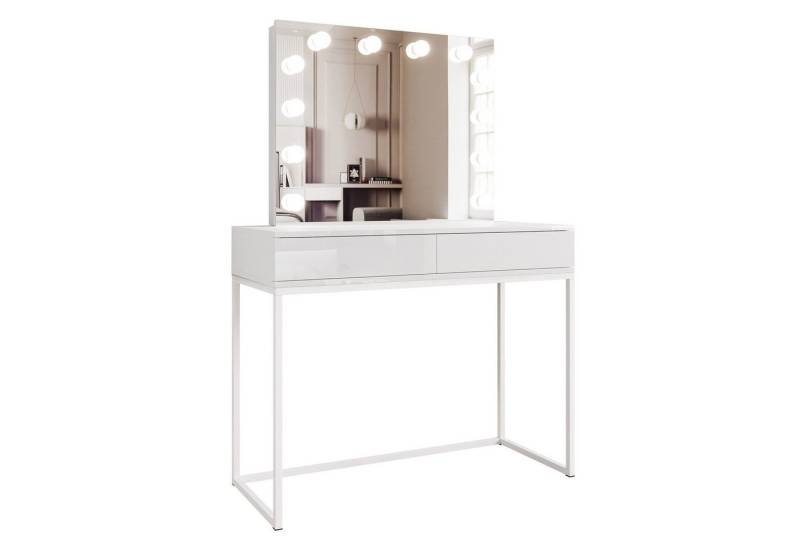 Lookway Schminktisch BLANCO LOFT ELITE mit Spiegel und Beleuchtung Lookway Schminktisch BLANCO LOFT ELITE mit Spiegel und Beleuchtung von Lookway