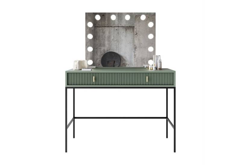 Lookway Schminktisch MIDNIGHT ELITE mit LED-Spiegel auf Gestell, Breite 104 cm Lookway Schminktisch MIDNIGHT ELITE mit LED-Spiegel auf Gestell, Breite 104 cm von Lookway