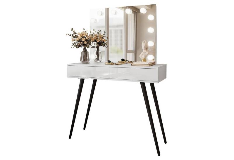 Lookway Schminktisch SIENNA LOFT ELITE mit Spiegel (1x Konsole 1x Spiegel), Breite: 100 cm von Lookway