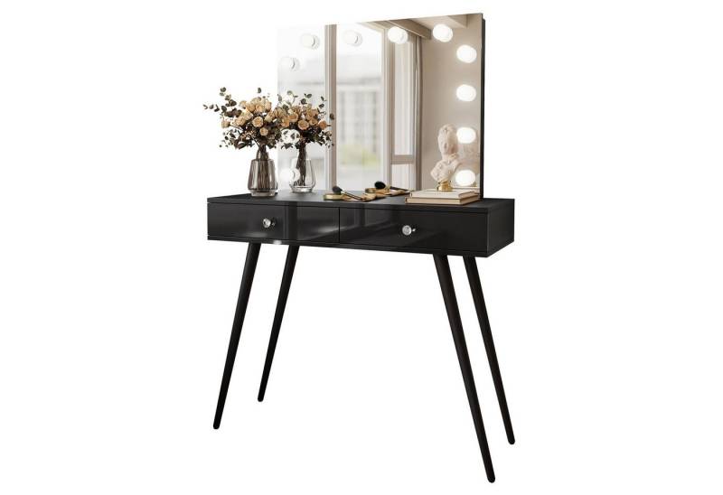 Lookway Schminktisch SIENNA LOFT ELITE mit Spiegel (1x Konsole 1x Spiegel), Breite: 100 cm von Lookway