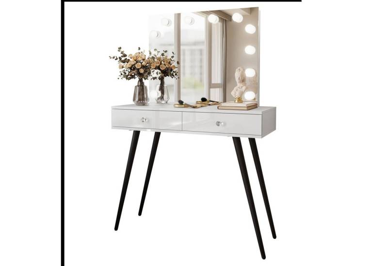 Lookway Schminktisch SIENNA LOFT ELITE mit Spiegel (1x Konsole 1x Spiegel), Breite: 100 cm von Lookway