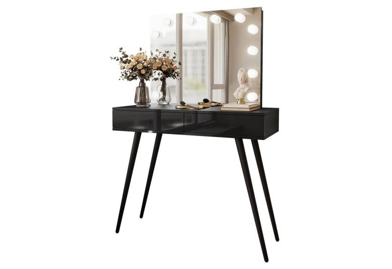 Lookway Schminktisch SIENNA LOFT ELITE mit Spiegel (1x Konsole 1x Spiegel), Breite: 100 cm von Lookway