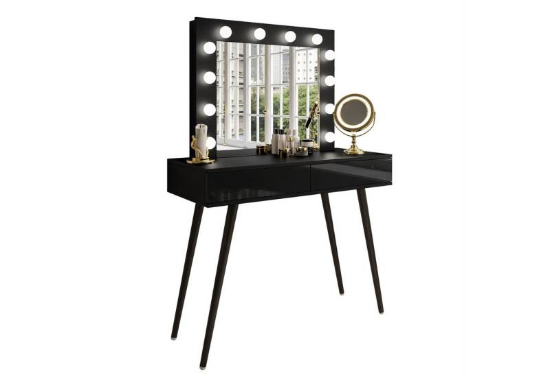 Lookway Schminktisch SIENNA LOFT mit Schubladen (1x Konsole 1x Spiegel), Breite: 100 cm von Lookway