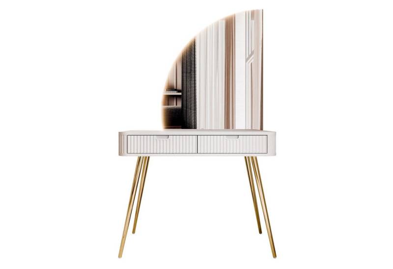 Lookway Schminktisch ZAIRA-QS mit LED Spiegel, Breite: 103 cm von Lookway