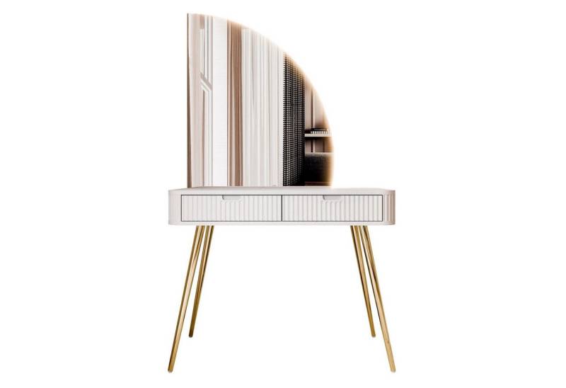 Lookway Schminktisch ZAIRA-QS mit LED Spiegel, Breite: 103 cm von Lookway