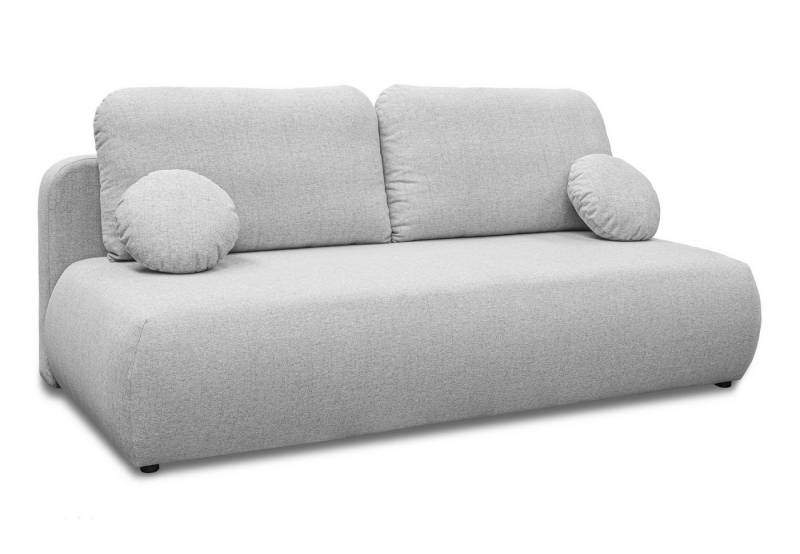 Lookway Sofa Zweisitzer-Sofa CLAIRE mit Schlaffunktion, mit Bett funktion und Bettkasten von Lookway
