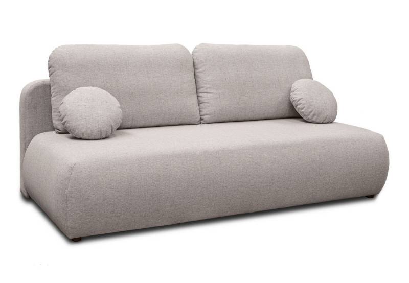 Lookway Sofa Zweisitzer-Sofa CLAIRE mit Schlaffunktion, mit Bett funktion und Bettkasten von Lookway