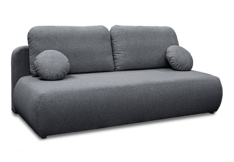 Lookway Sofa Zweisitzer-Sofa CLAIRE mit Schlaffunktion, mit Bett funktion und Bettkasten von Lookway