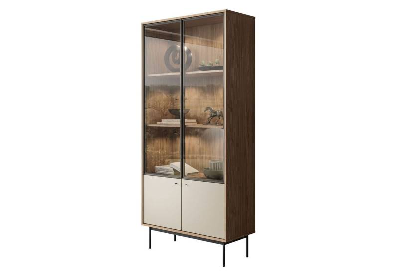 Lookway Standvitrine ISA Vitrine mit zwei Türen und LED-Beleuchtung Breite: 90 cm Lookway Standvitrine ISA Vitrine mit zwei Türen und LED-Beleuchtung Breite: 90 cm von Lookway