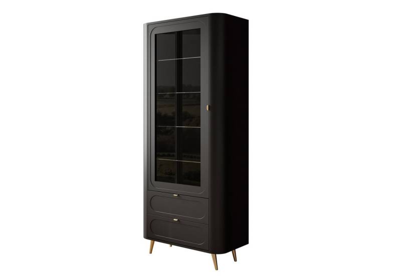 Lookway Standvitrine SHADOW II mit LED-Beleuchtung und wählbaren Metallbeinen Lookway Standvitrine SHADOW II mit LED-Beleuchtung und wählbaren Metallbeinen von Lookway