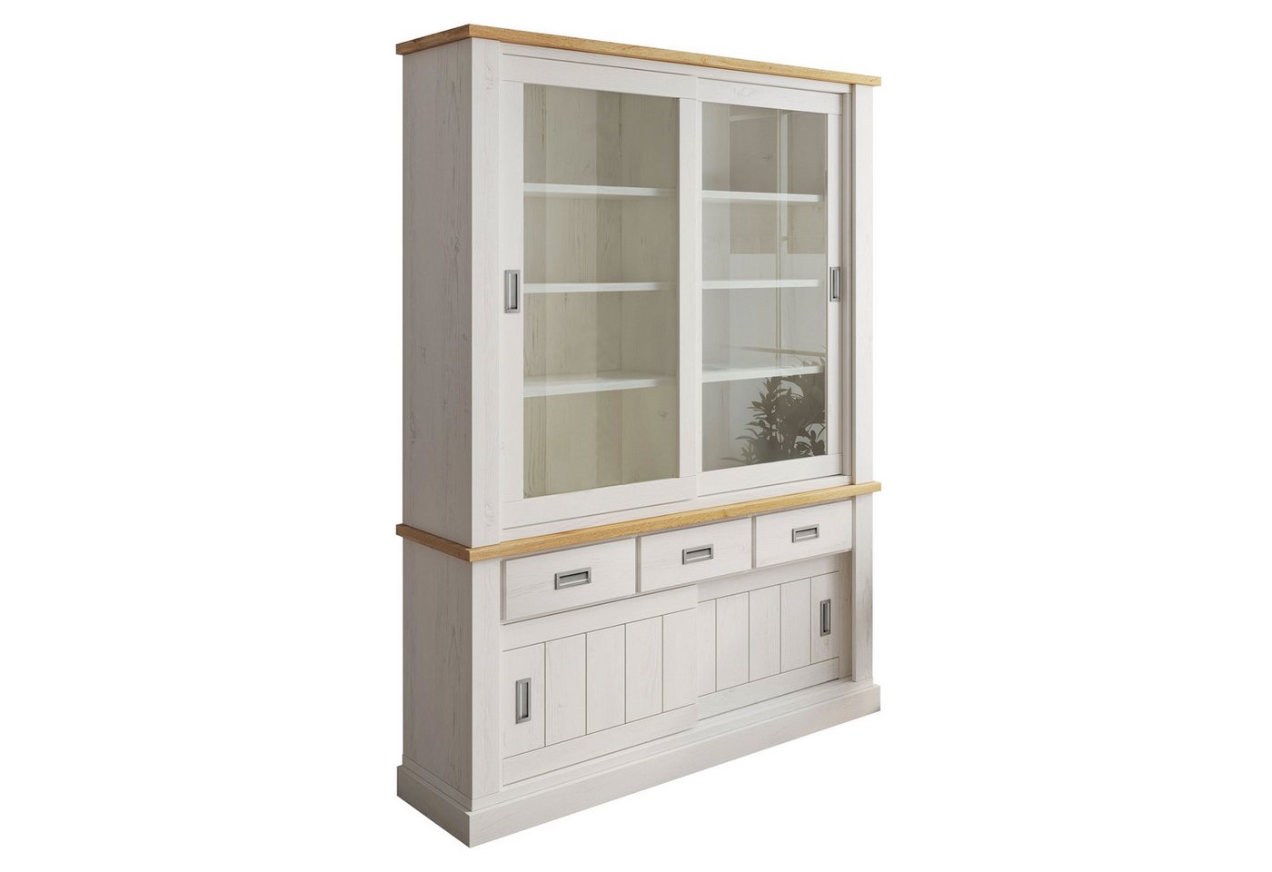 Lookway Standvitrine VINCI Andersen Kiefer / Wotan Eiche 203,4 cm Lookway Standvitrine VINCI Andersen Kiefer / Wotan Eiche 203,4 cm von Lookway