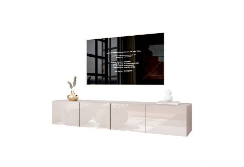 Lookway TV-Schrank COLGANTE GLOSS 200 – Eleganter Hängeschrank für Fernseher von Lookway