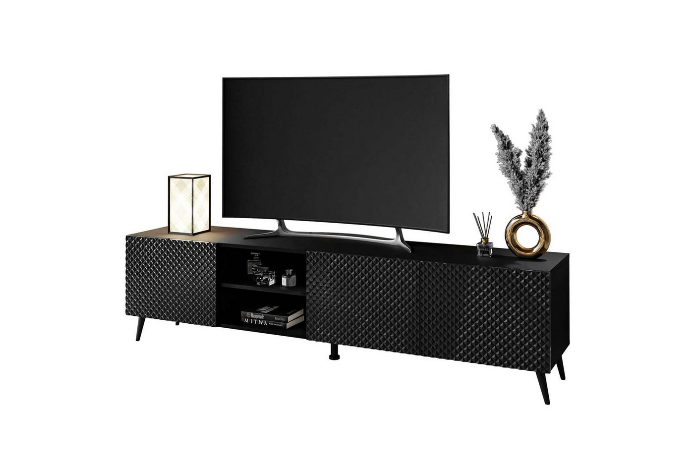 Lookway TV-Schrank GEORGIA auf Schrägen Beinen 195 cm Lookway TV-Schrank GEORGIA auf Schrägen Beinen 195 cm von Lookway