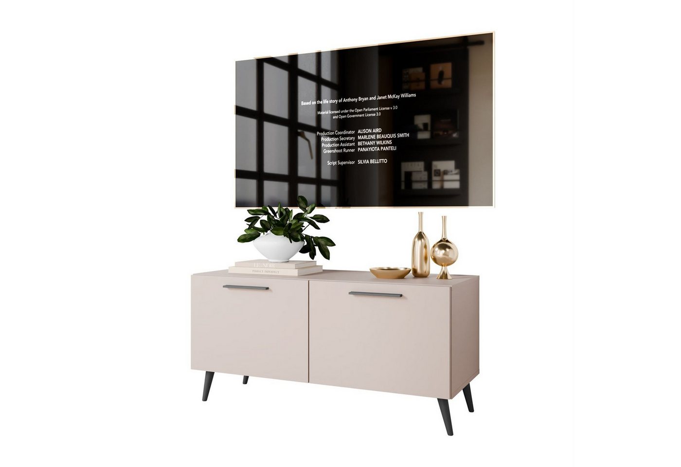 Lookway TV-Schrank KASCHMIR AURA 100 auf Beinen Breite 100cm Lookway TV-Schrank KASCHMIR AURA 100 auf Beinen Breite 100cm von Lookway