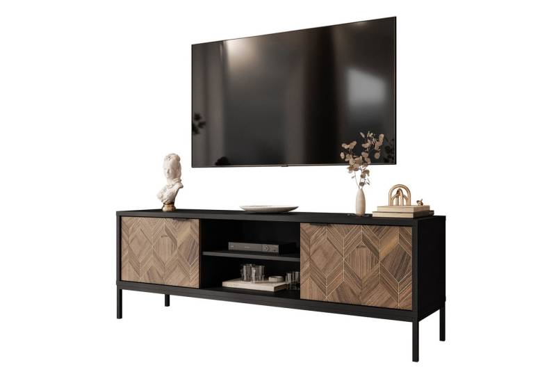 Lookway TV-Schrank LIAM Fernsehtisch – Modernes Lowboard mit Ablagen von Lookway