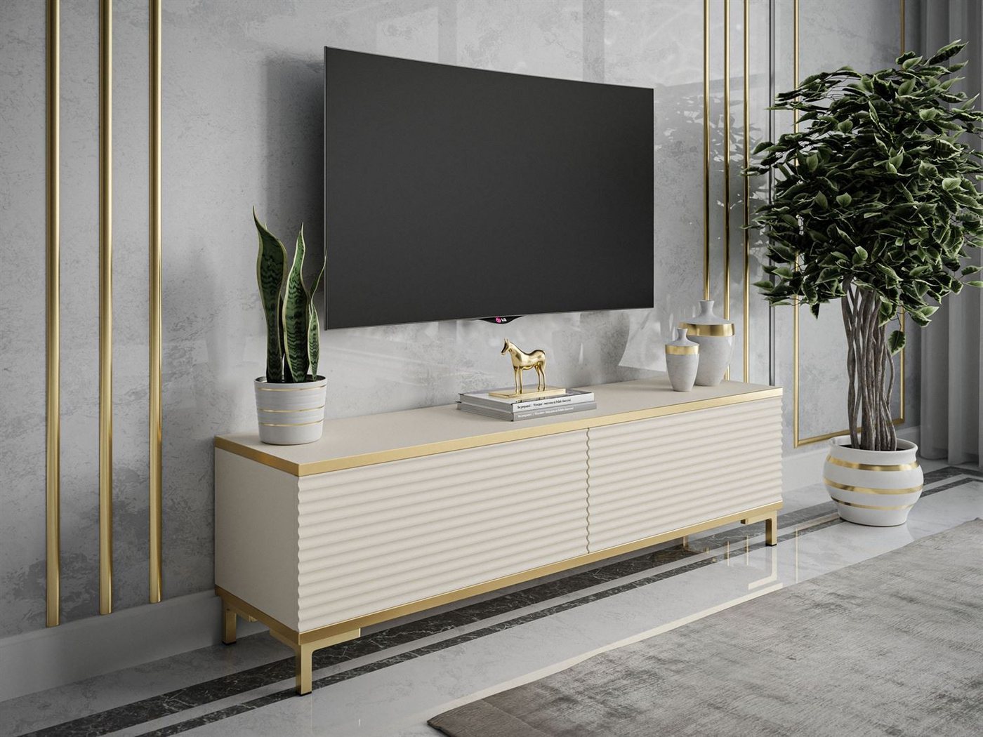 Lookway TV-Schrank OXFORD II 135 cm Breite 135 cm von Lookway