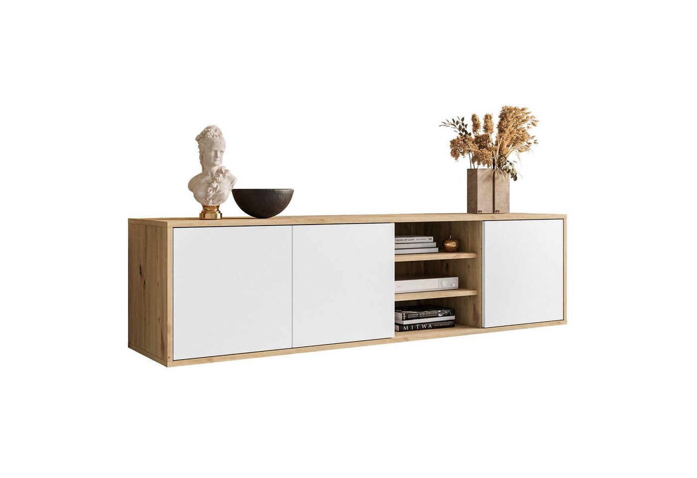 Lookway TV-Schrank SANAYI LOFT Hängendes Modell mit Ablage Breite: 156 cm Lookway TV-Schrank SANAYI LOFT Hängendes Modell mit Ablage Breite: 156 cm von Lookway
